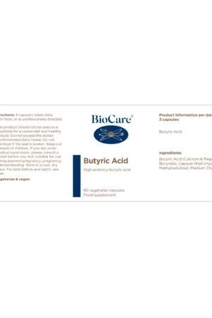 butyric acid label
